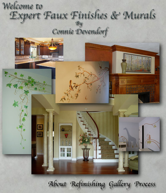 cabinet refinishing, faux finishes in Naperville